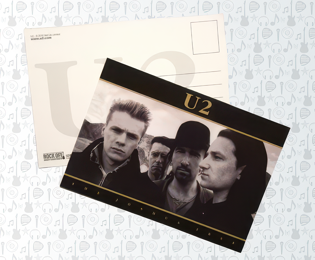 U2 Joshua Tree Postcard